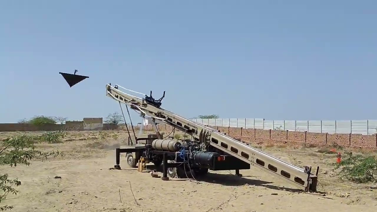 UAV Launcher 250Kg Payload test