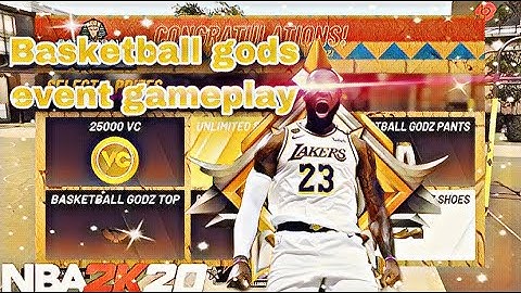 NBA 2K20: 2 Way Pass First Point Attempts To Carry A Pro In Basketball Gods Event
