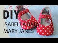 DIY - Isabella Baby Mary Jane Shoes Video Tutorial