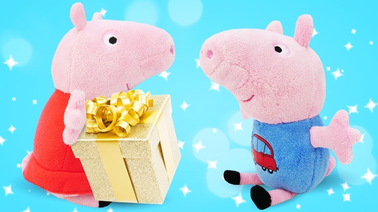 Schmidt Spiele Peluche Peppa Pig – Schorsch (George) Formato Party, 37 Cm, Morbido E Lavabile, Da 0 Anni