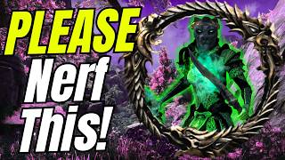 This NEEDS to be NERFED | Elder Scrolls Online PvP Discussion
