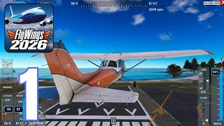FlyWings 2026 Flight Simulator — Обучающее прохождение (Android, iOS) screenshot 4