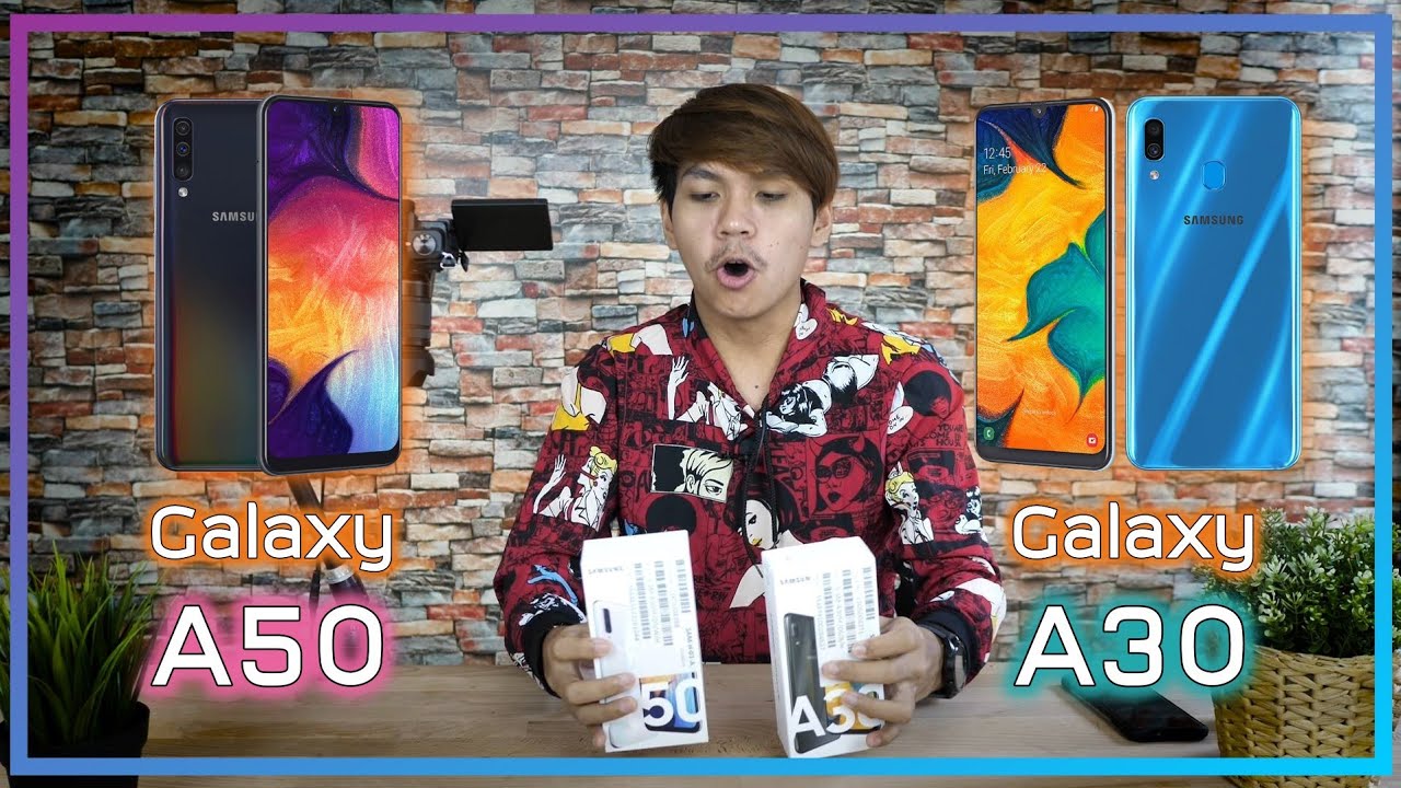 พรีวิว Samsung Galaxy A50 และ Galaxy A30 ความรู้สึกหลังแกะกล่อง + ของแถม