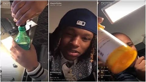 King Von Off The Lean And 💊 IG Live