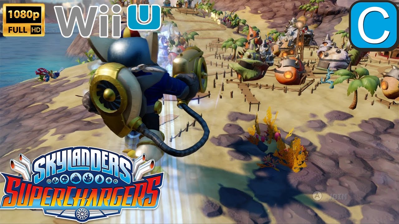 Skylanders SuperChargers Part 9 Monstrous Isles Wii U HD Gameplay
