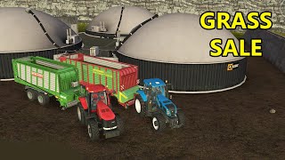 Fs16 Farming Simulator 16 - How To Sell Grass Timelapse #115