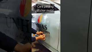 How to install car stickers. Cutting stickers on cars #cuttingstickers #howtoinstallstickers