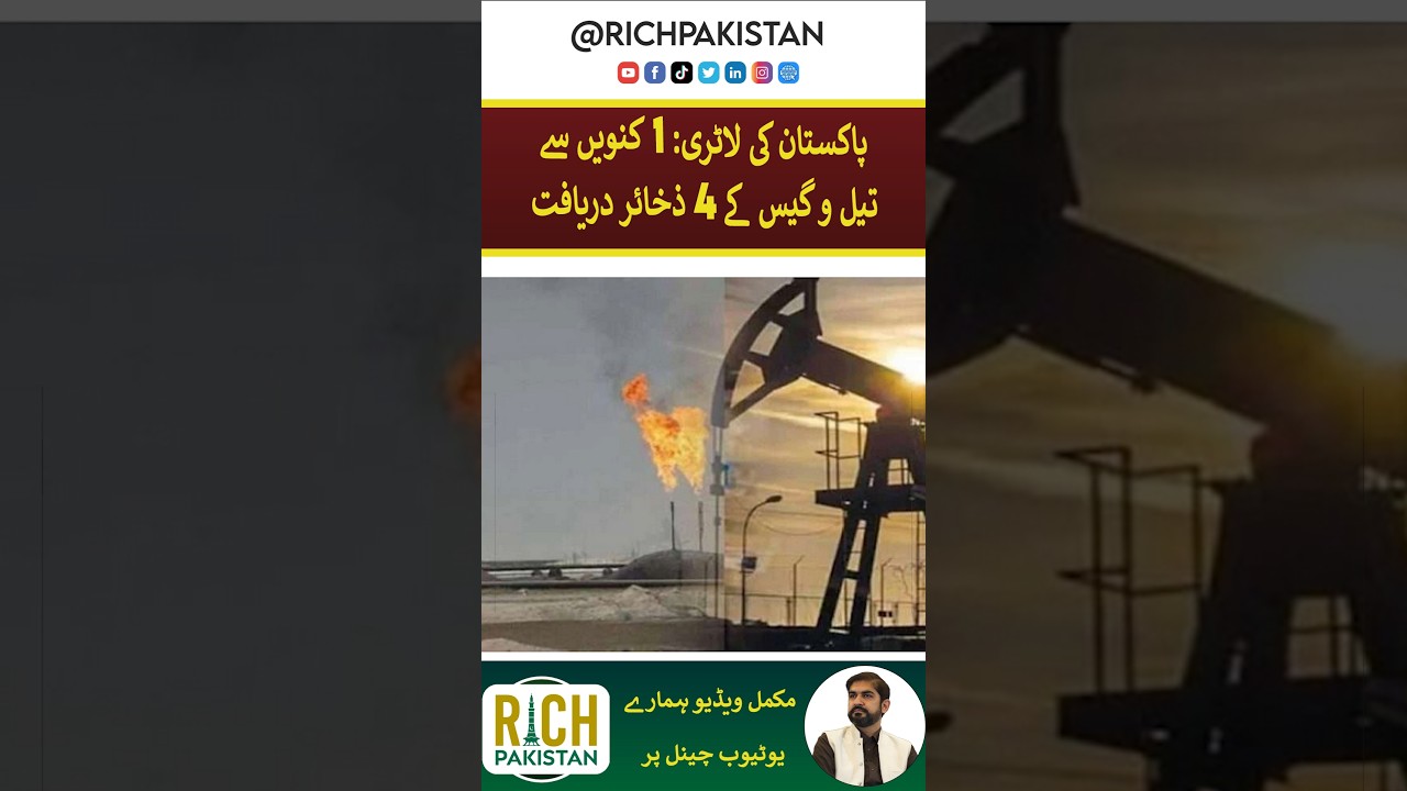 4 Gas reserves discovered from 1 Well 