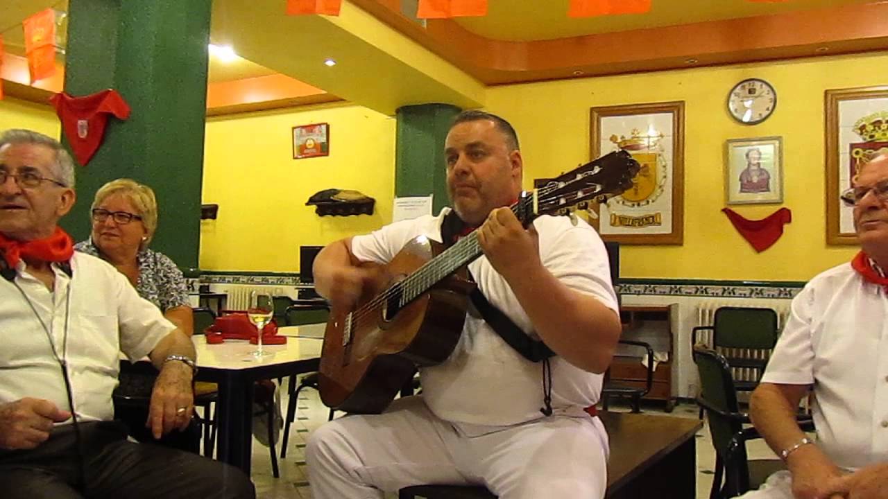 Jota navarra. Corazón de que te quejas.Fiestas Villafranca Navarra