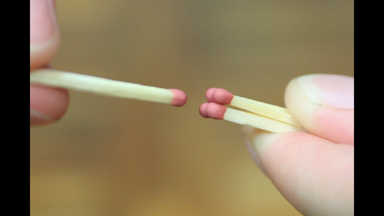 How to Light a Match with Your Fingers