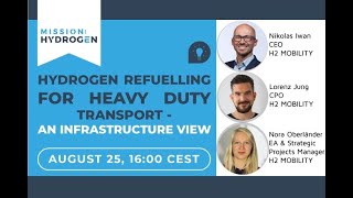 Hydrogen Refuelling for Heavy Duty Transport – an infrastructure view