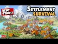 🔴 LIVE - Settlement Survival - Town Continues!
