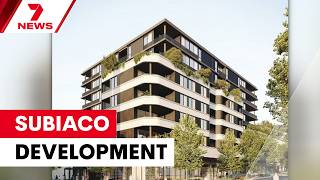 Construction on a new apartment complex in the heart of Subiaco has taken off | 7NEWS
