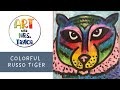 Colorful Russo Tiger