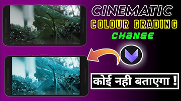 cinematic colour granding in vivacut | background colour change kaise kare | Technical Nawab Yt