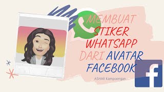 Cara Membuat Sticker WhatsApp dari Avatar Facebook | Tutorial lengkap screenshot 5
