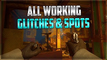 CoD WW2: All The Best Working Glitches & Spots Aachen- Best Working WW2 Multiplayer Glitches