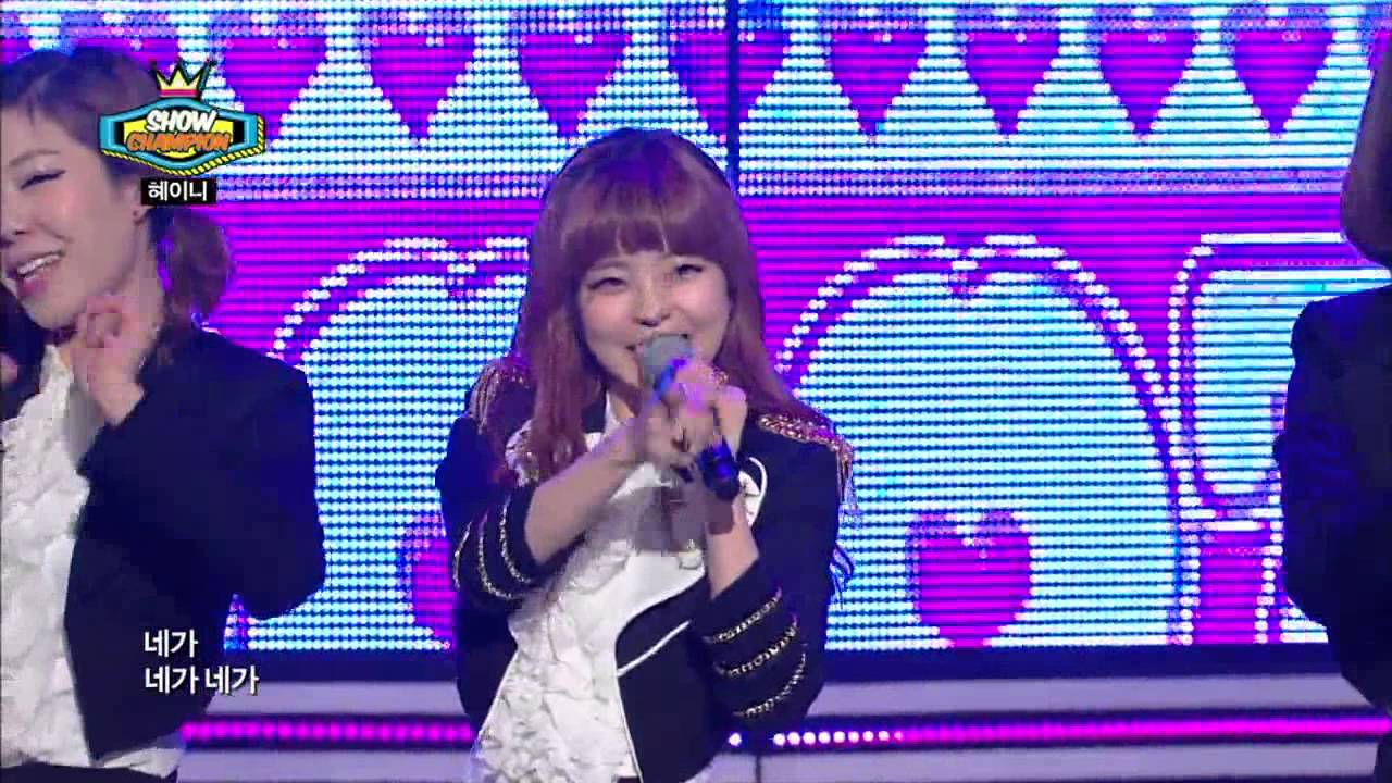 HEYNE - LOVE, 혜이니 - 러브, Show Champion 20140108
