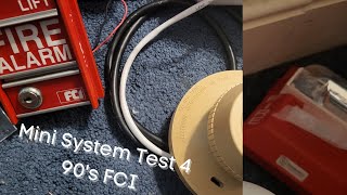 Celebrity Mini System Test 4 - Late 90's FCI + with Protostar Alarm Monitoring Profile