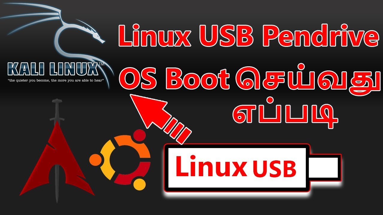 How To Boot Kali Linux On Usb Best Tool For Linux Youtube