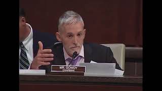 Chairman Gowdy Questions DOJ IG Horowitz - Part II