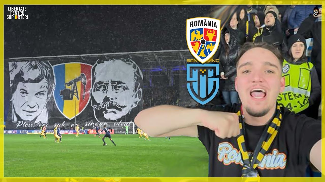 A PLOUAT CU GOLURI LA PLOIEȘTI | ROMÂNIA vs SAN MARINO 7-1