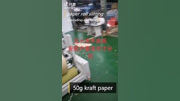paper slitting rewinding machine/slitter rewinder for 50g kraft paper