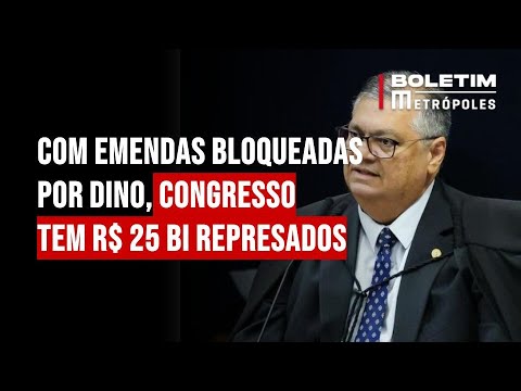 Com emendas bloqueadas por Dino, Congresso tem R$ 25 bi represados
