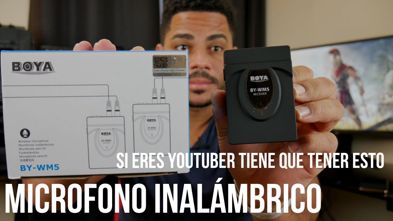 Boya inalámbrica mano micrófono by-whm8 con destinatarios