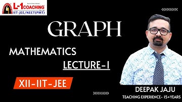 Graph | Lecture-1| Class-12 | IIT-JEE | Deepak Jaju Sir