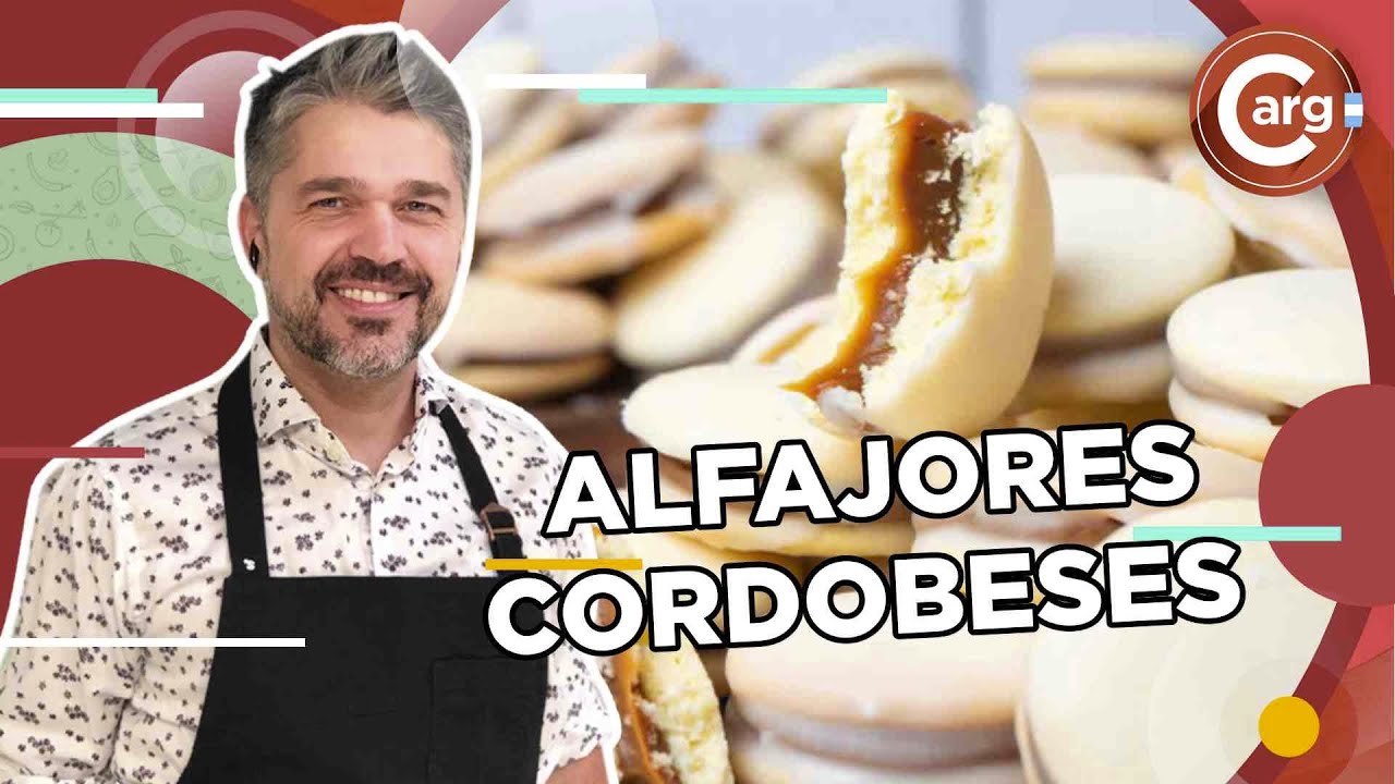 RECETA COMPLETA DE ALFAJORES CORDOBESES
