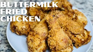 How to make buttermilk fried chicken | recipe soul food