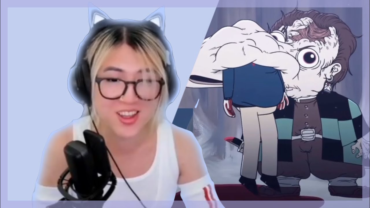 Hoshi React I SMELL A DEMON ( Demon Slayer Cartoon ) MeatCanyon