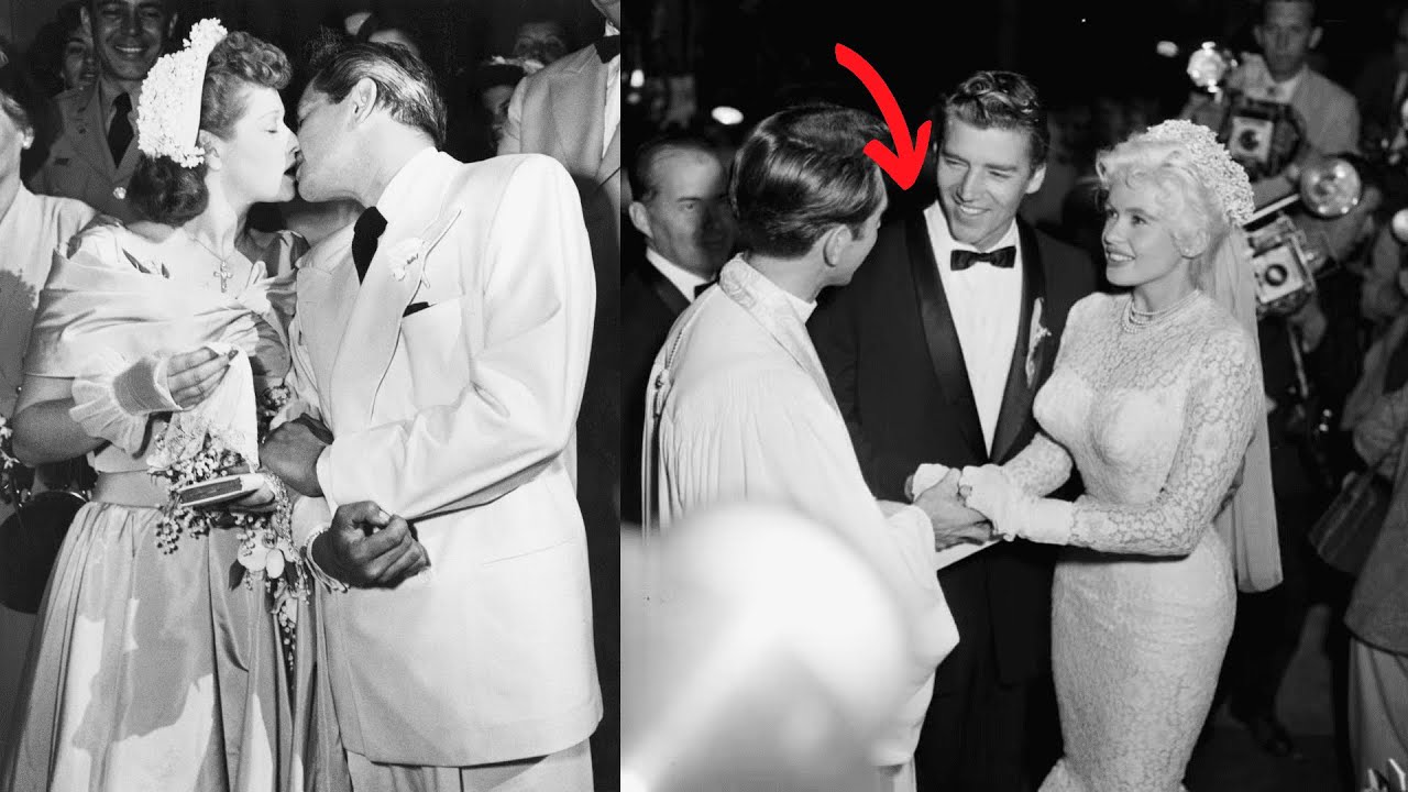 🌟 Rare Vintage Hollywood Wedding Photos (1950s–1980s) | Unseen Celebrity Moments