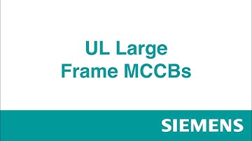 Siemens | 3VA UL Large Frame molded case circuit breakers | Magnet Electrical