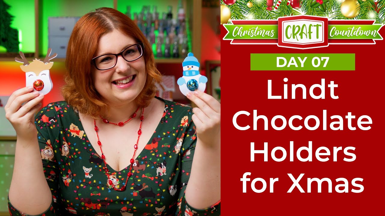 Mmm, CHOCOLATE!! Adorable Lindor Lindt Chocolate Holders for Christmas