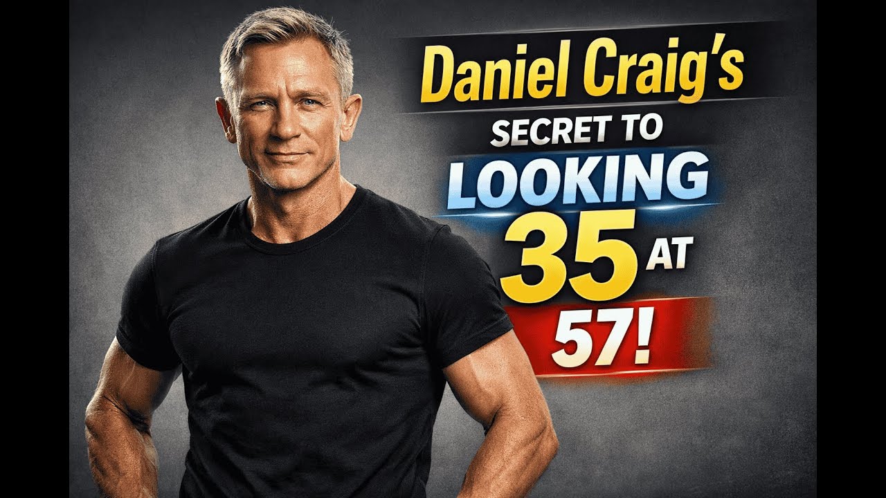 Daniel Craig (57) Looks 35! His Secret Diet & Unique Exercise Routine Revealed