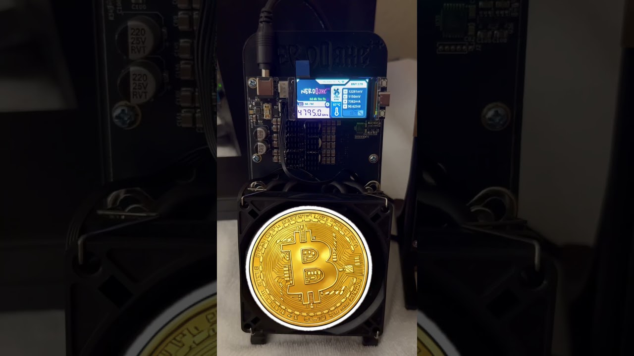 Soloblock.IO crypto miners in the USA are top notch! NerdQAxe++ 