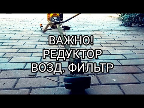 @brail31👉Бензотример Чемпион T444S-2 проблема с редуктором и воздушным фильтром. Бензокоса CHAMPION