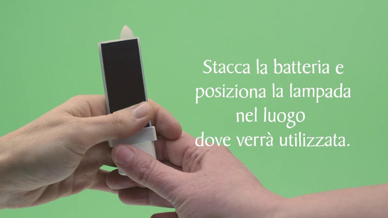 Caneem Lampada da cimitero | Luci eterne per tombe solari | Lampada a Candela Impermeabile rituale del cimitero all'aperto Luce elettrica ad energia Solare con Inserimento a Terra