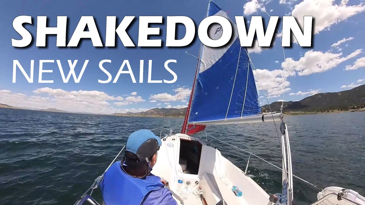 ⁣Trying Out New Custom Sails