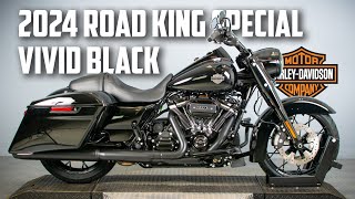 New 2024 Harley-Davidson® Road King® Special  - Vivid Black!