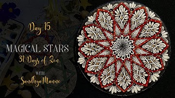 Tangle NAYU on Day 15 of MAGICAL STARS, 31 Days of Zen!