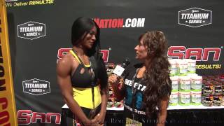 Olympia 2013- San, Candice Lewis Interviews With Tammi Bradford & Rob Sims