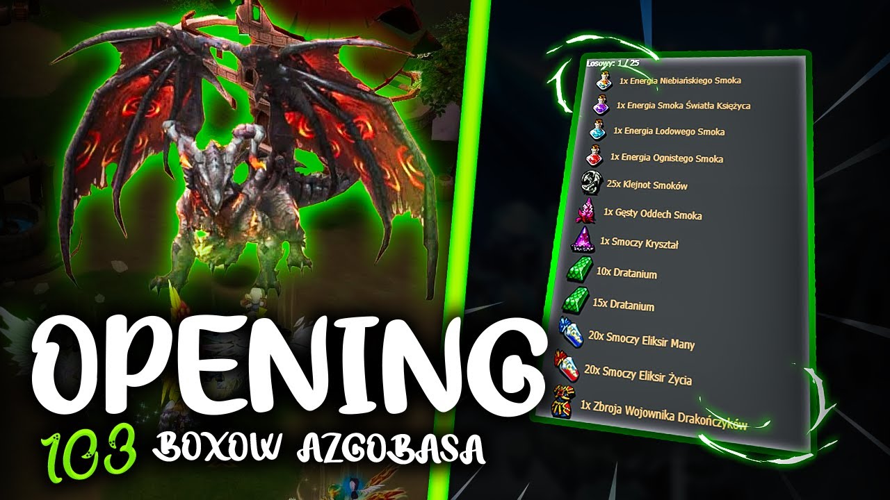 Opening 103 Boxów słabego Azgobasa [NosTale]