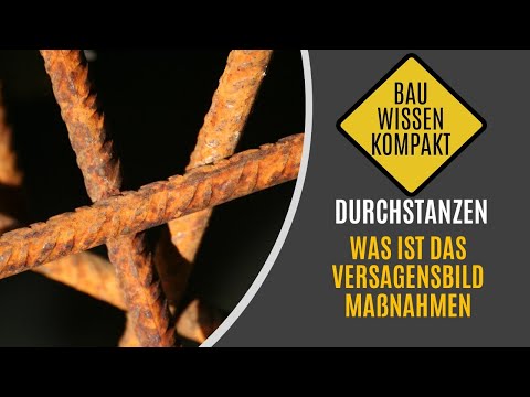 Durchstanzen - Was ist das / Versagensbild / Maßnahmen - KOMPAKT ERKLÄRT