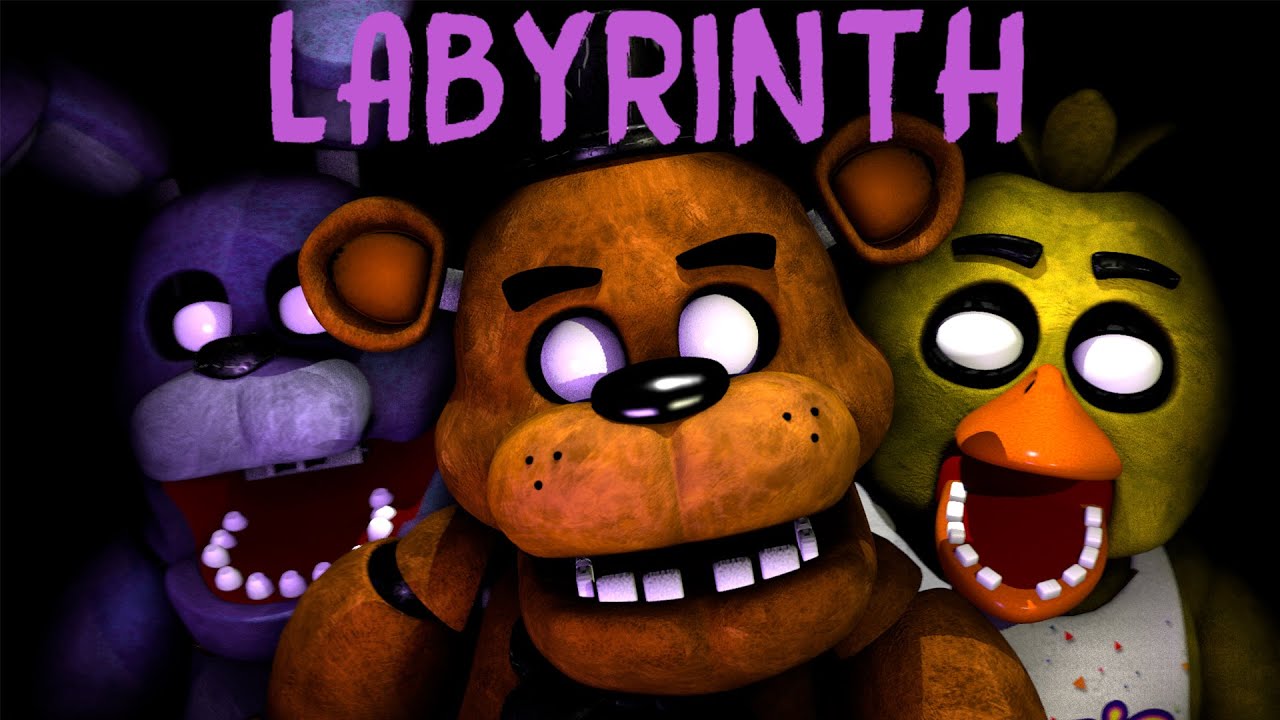 FNAF Song The Labyrinth By NIVIRO (FNAF Animation Music Video) YouTube