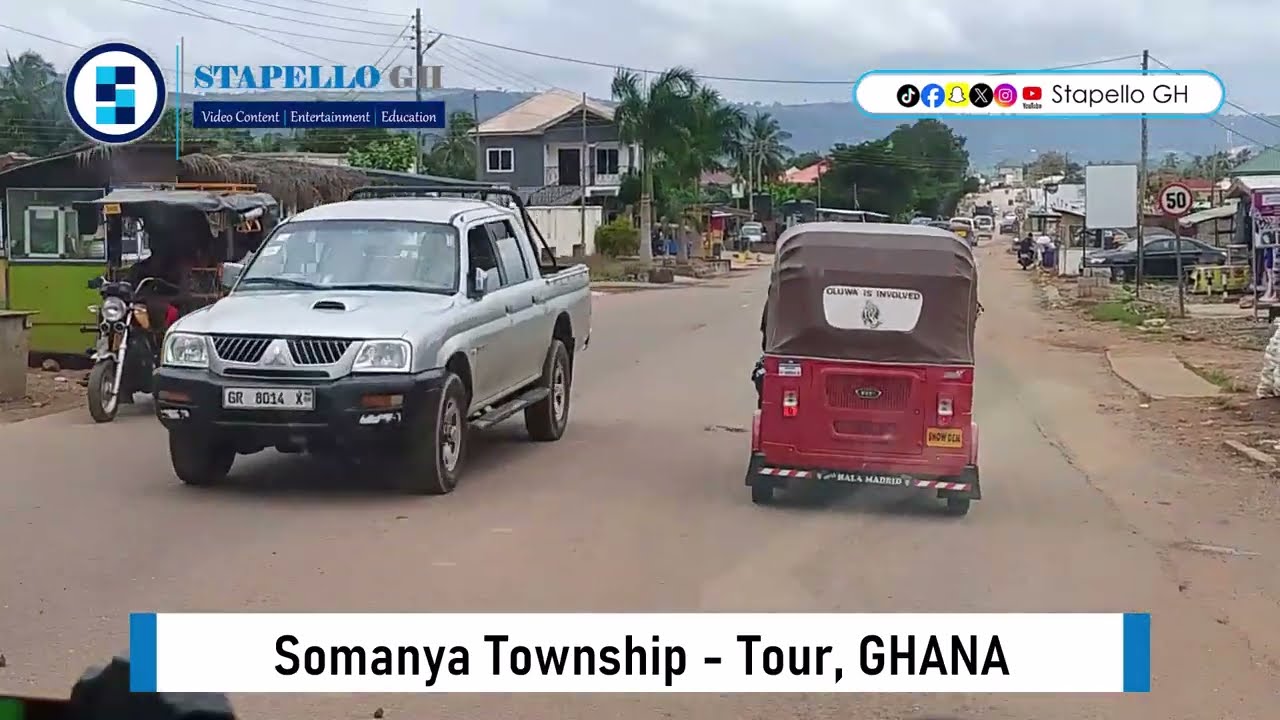 SOMANYA TOWNSHIP - Tour, GHANA 🇬🇭