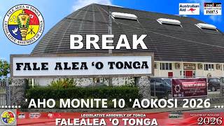 🇹🇴 Fale Alea 'o Tonga | Monite 10 'o 'aokosi 2026