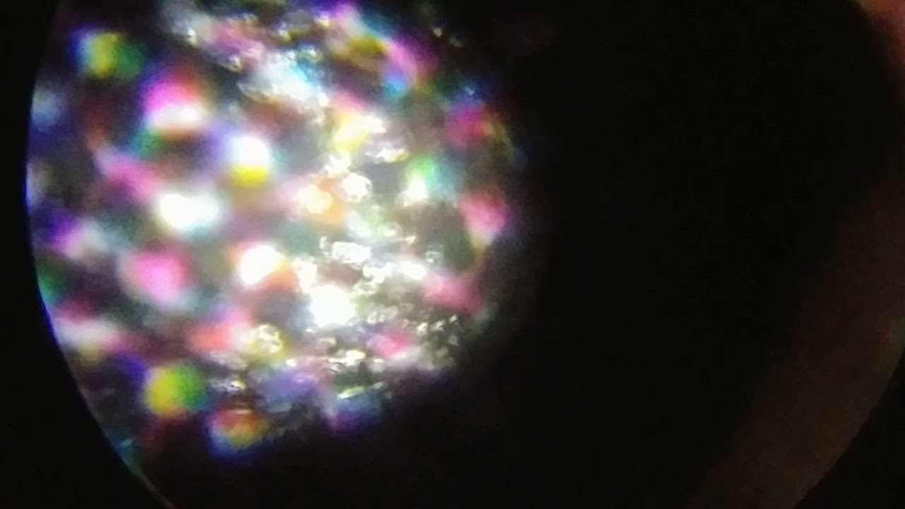 Microscope Check Color Colors under a microscope. - YouTube
